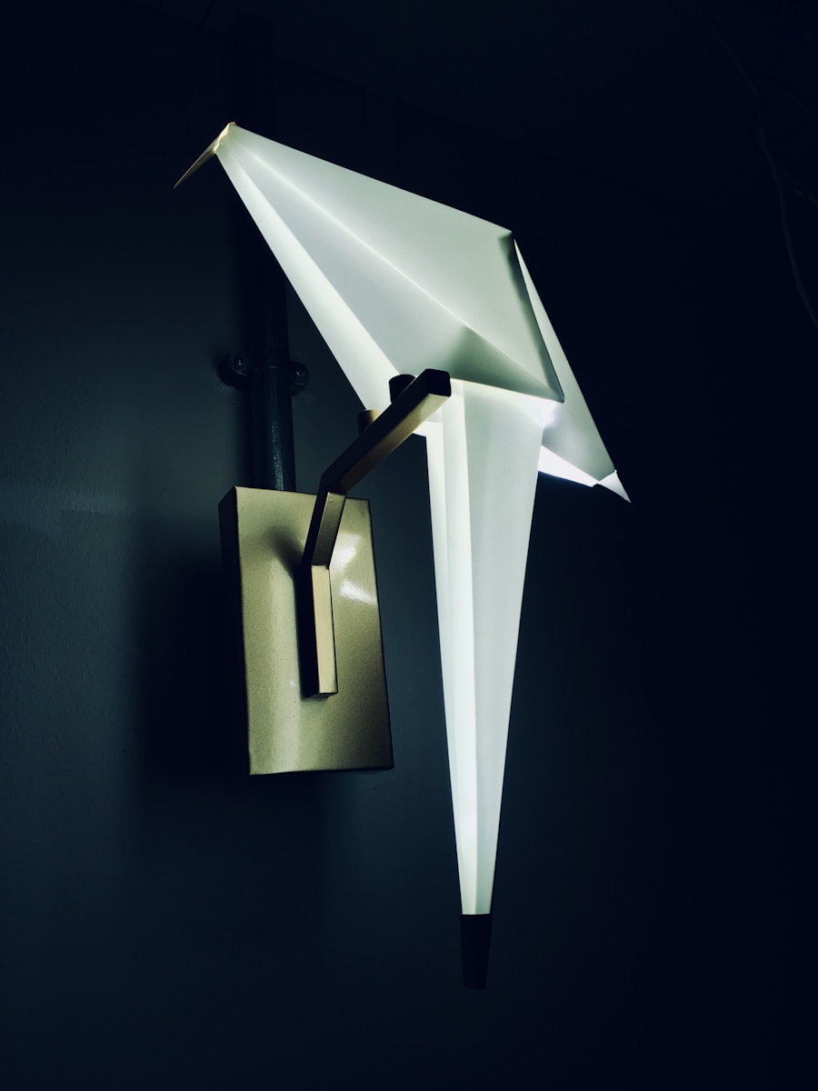Photo "Rotatable angle-adjustable wall lamp for study reading area"