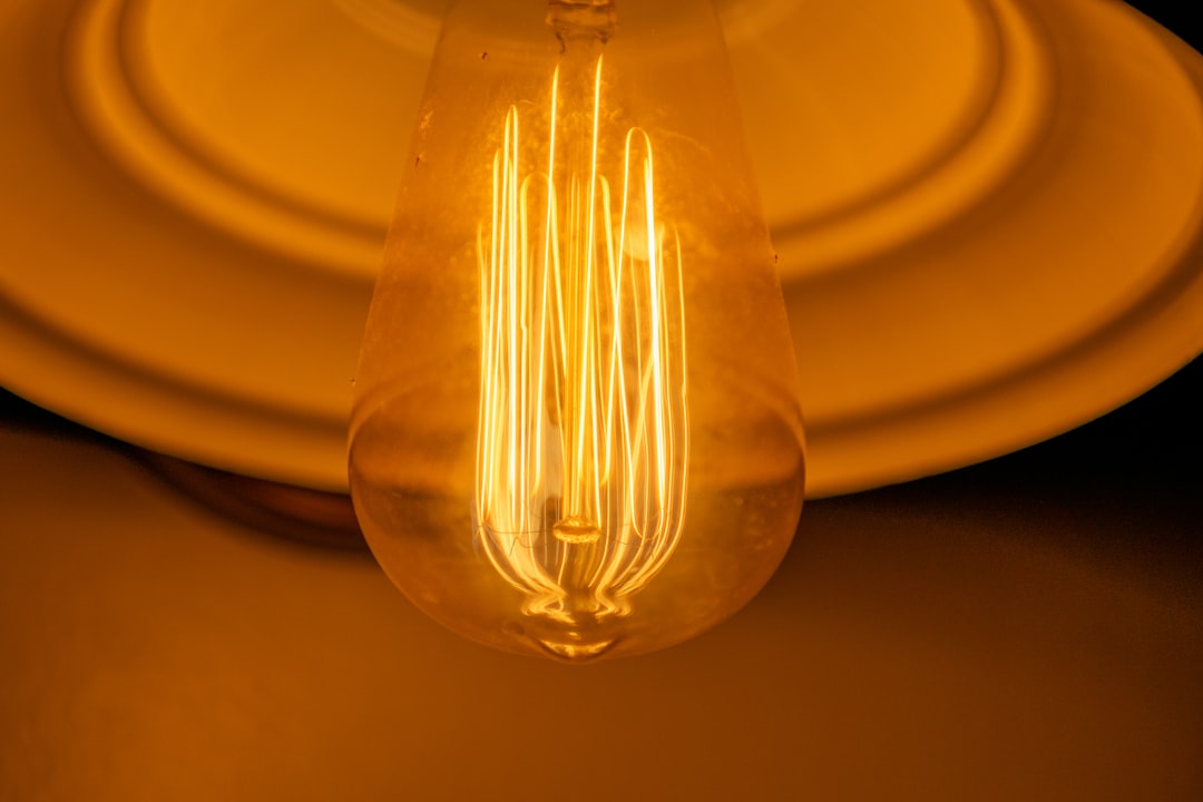 Photo Vintage Edison bulb