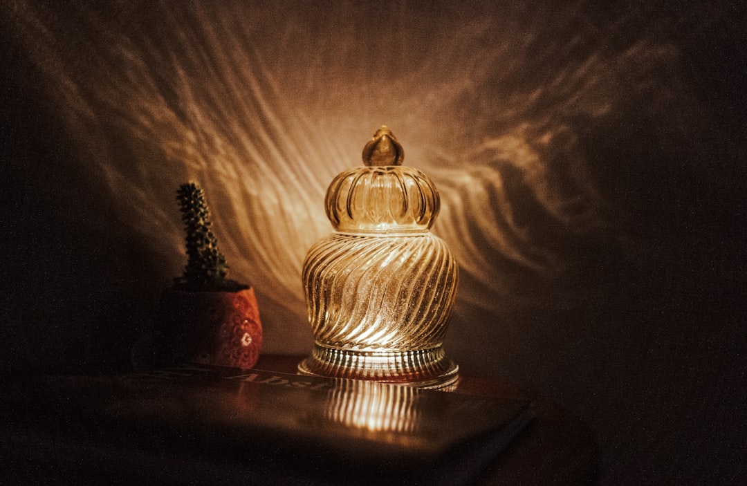 Photo acrylic table lamp